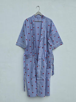 New Cotton printed handmade kimono robe