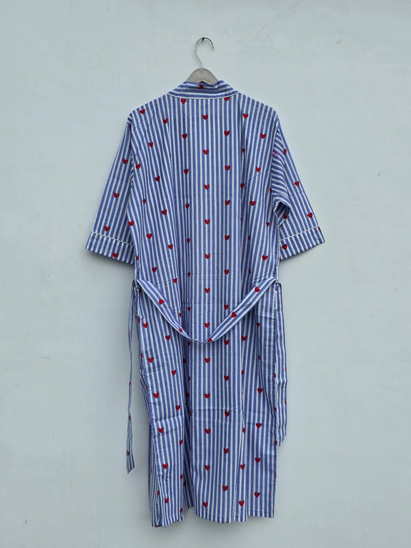 New Cotton printed handmade kimono robe
