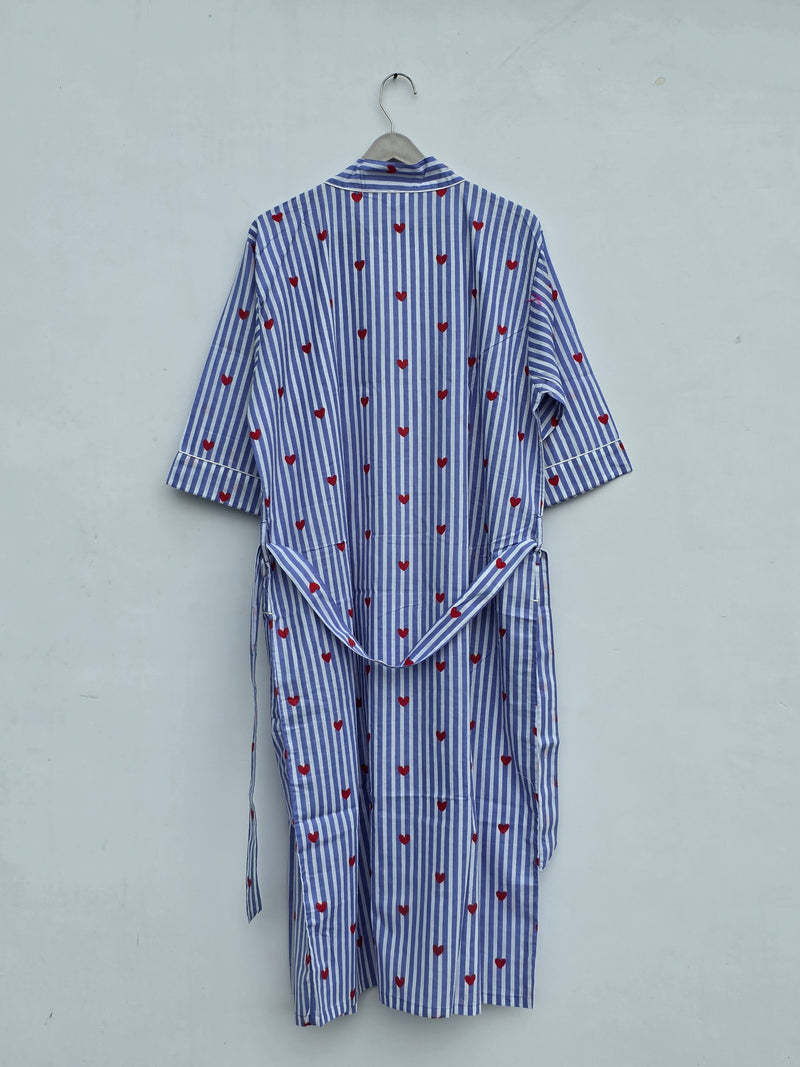 New Cotton printed handmade kimono robe