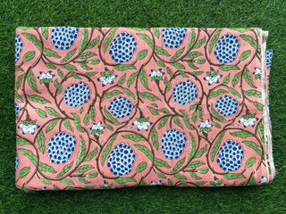 Berry Print Pure Soft Cotton Fabric