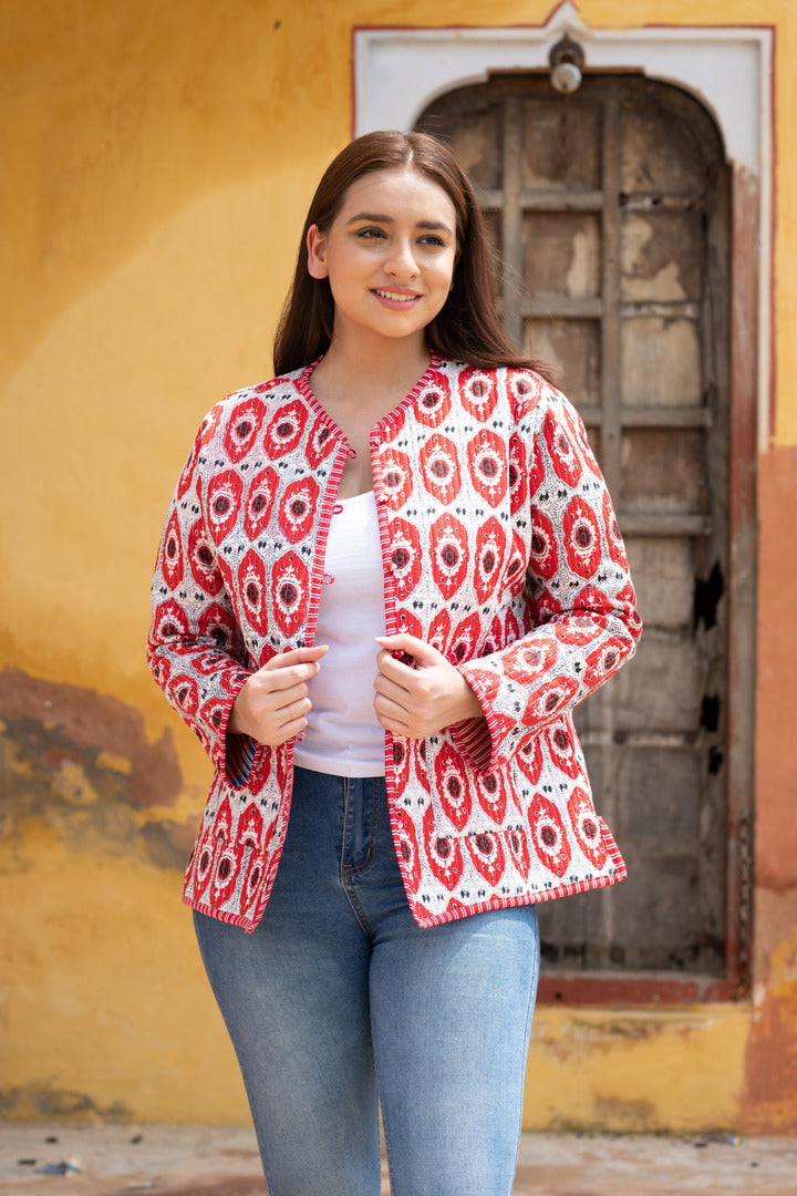 Handmade Cotton Quilted Jacket