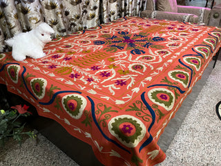 Vibrant Kantha Throw Blankets for Cozy Living Spaces