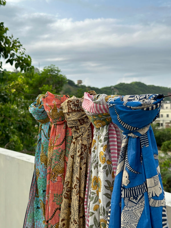 Versatile Cotton Pareo Scarves Style and Comfort in Every Wrap