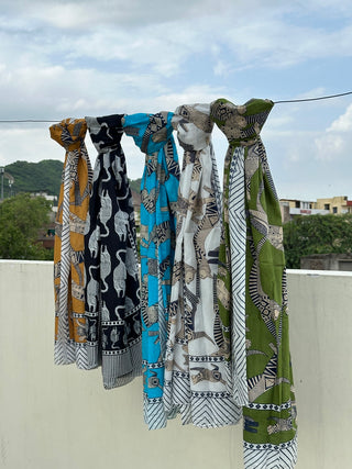 Handcrafted Cotton Pareo Scarves