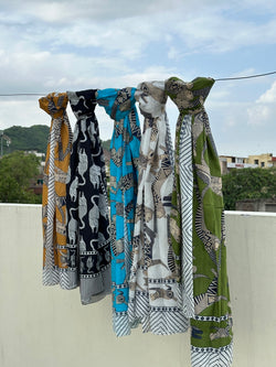 Handcrafted Cotton Pareo Scarves