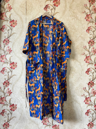 Animal Cotton Kimono