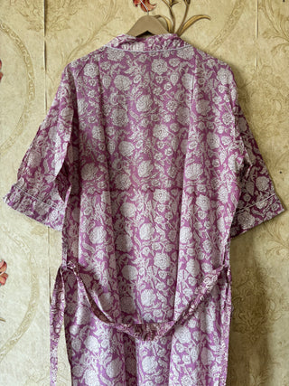 Floral Cotton Kimono robe