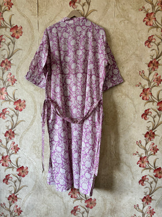 Floral Cotton Kimono robe