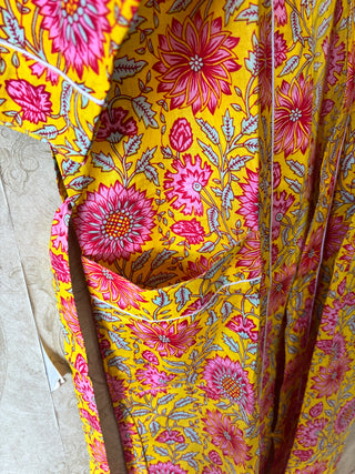 Comfortable Cotton Bath Kimono