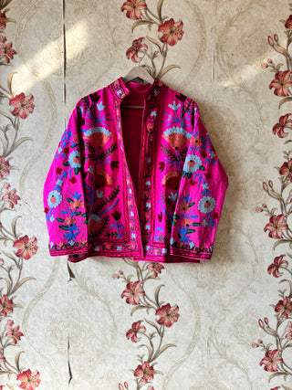 Embroidered Cotton Jacket – Stylish, Lightweight & Comfortable