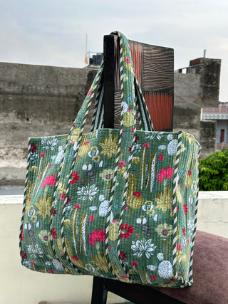 Forest Flora Tote