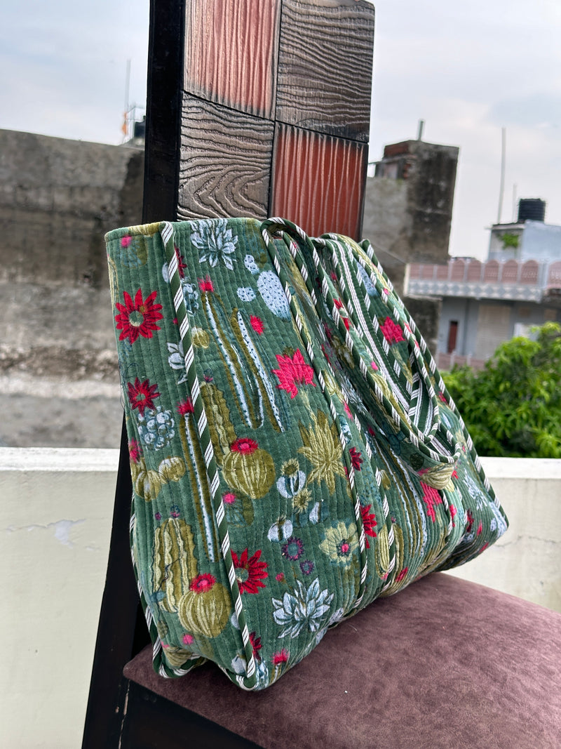 Forest Flora Tote