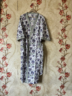 Fruit print robe