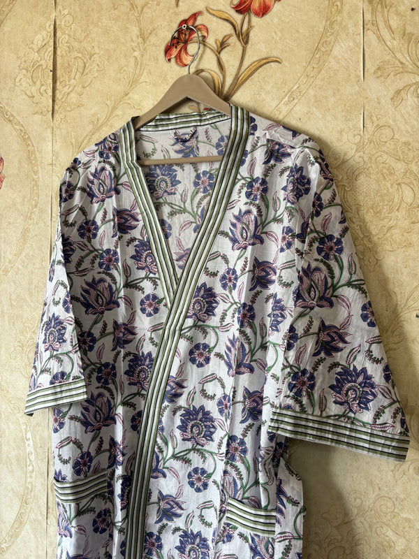 Fruit print robe