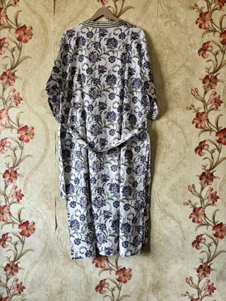 Fruit print robe