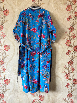 Handmade Bird Striped Robe