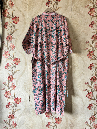 Cotton Floral Kimono Robe