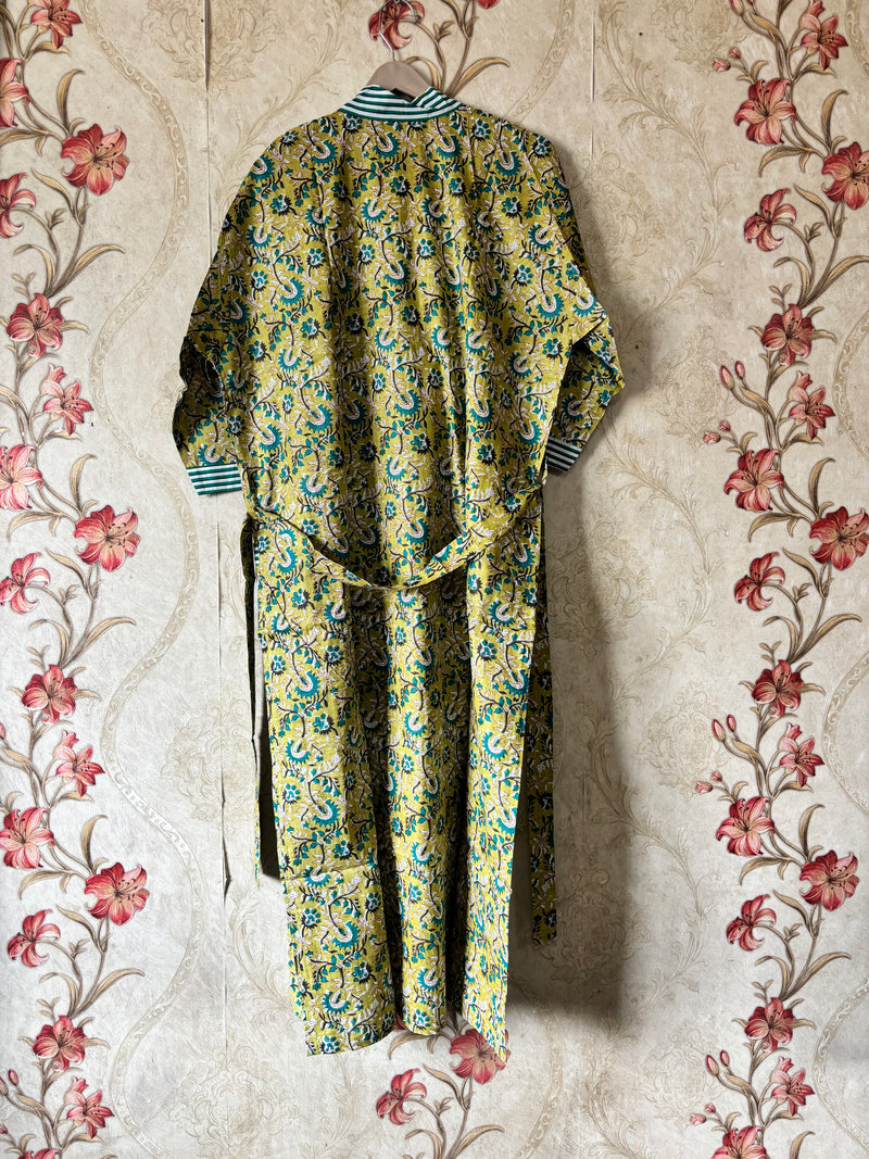 Handmade Cotton Kimono Robe