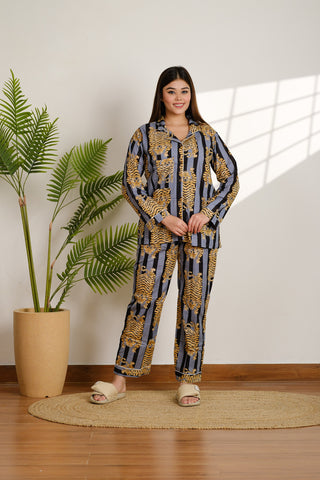 Tiger Pajama Set