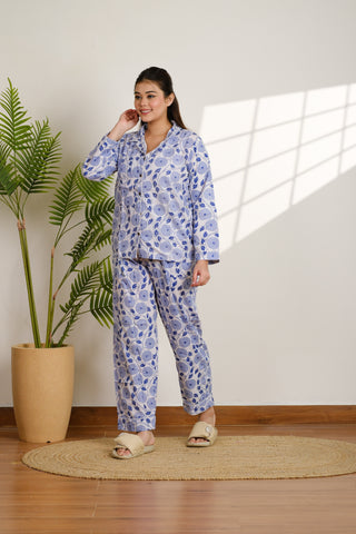 Floral Cotton Pajama Set