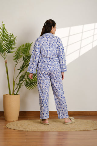 Floral Cotton Pajama Set