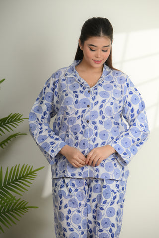 Floral Cotton Pajama Set