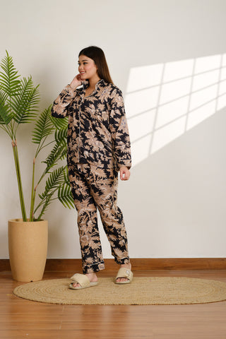 Floral Cotton Pajama Set