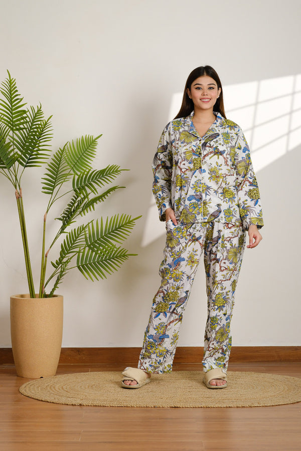 Bird pajama set