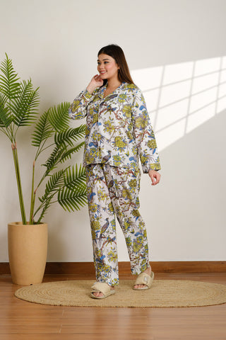 Bird pajama set